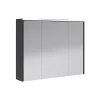 Castorama Armoire De Salle De Bains éclairante Avec Miroir Archi Noir Mat 90 Cm économies garanties 7