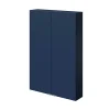 luxe soldes Castorama Armoire De Salle De Bains Faible Profondeur GoodHome Imandra Bleu Nuit Mat L. 60 X H. 90 X P. 15 Cm 5