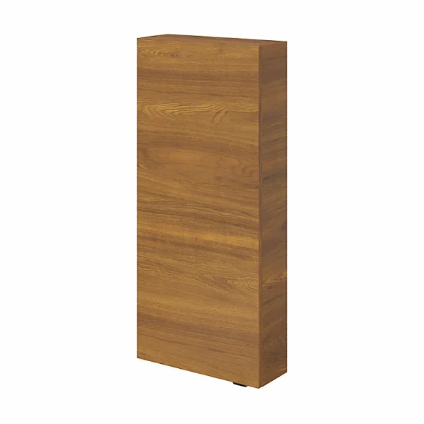 remise en ligne Castorama Armoire De Salle De Bains Faible Profondeur GoodHome Imandra Décor Noyer L. 40 X H. 90 X P. 15 Cm 1
