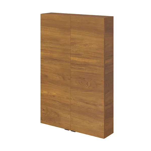 Couleurs variées Castorama Armoire De Salle De Bains Faible Profondeur GoodHome Imandra Décor Noyer L. 60 X H. 90 X P. 15 Cm 1
