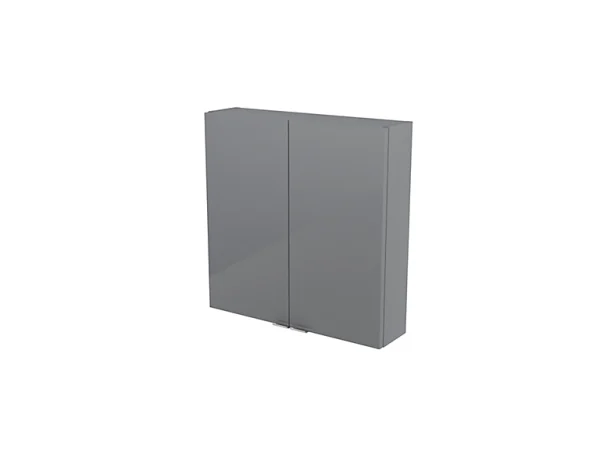 Castorama Armoire De Salle De Bains Faible Profondeur GoodHome Imandra Gris L.60 X H.60 X P.15 Cm grossiste en ligne 1