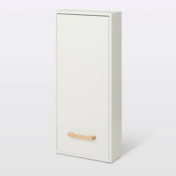 Castorama Armoire De Salle De Bains Faible Profondeur GoodHome Ladoga Blanc L. 40 X H. 90 X P. 15 Cm site pas cher 1