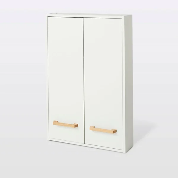 Castorama Armoire De Salle De Bains Faible Profondeur GoodHome Ladoga Blanc L. 60 X H. 90 X P. 15 Cm vente à bas prix 1