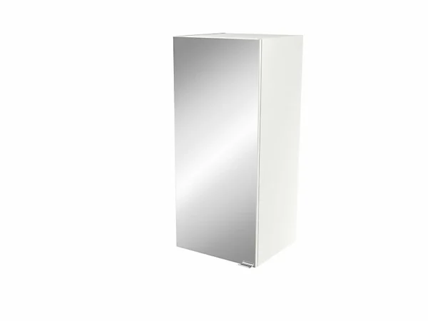 soldes luxe Castorama Armoire De Salle De Bains GoodHome Imandra Blanc Miroir L.40 X H.90 X P.36 Cm 1