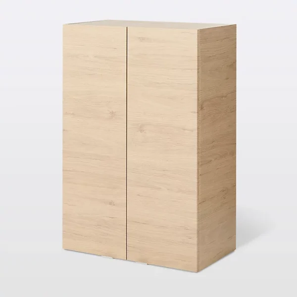 grossiste Castorama Armoire De Salle De Bains GoodHome Imandra Bois Chêne L.60 X H.90 X P.36 Cm 1