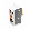en promotion Castorama Caisson Meuble Sous Vasque Version Gauche à Poser Cooke & Lewis Waneta Gris 43 Cm + Façade De Meuble Gris + Plan Vasque En Céramique Blanche 7