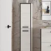 achat Castorama Colonne De Salle De Bains à Poser Cygnus Bath Zoé H. 150 Cm Chêne Blanchi 5