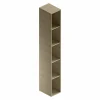 acheter en ligne Castorama Colonne De Salle De Bains à Suspendre Alba En Mélaminé Chêne Clair L. 22 X L. 30 X H. 160 Cm 5