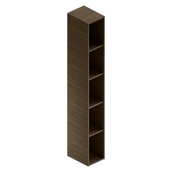 Castorama Colonne De Salle De Bains à Suspendre Alba En Mélaminé Chêne Foncé L. 22 X L. 30 X H. 160 Cm magasin en ligne 1