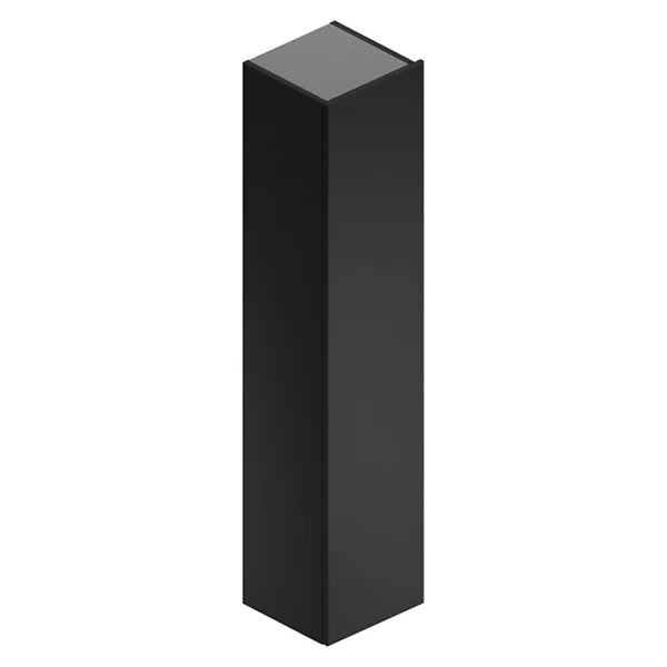 Castorama Colonne De Salle De Bains à Suspendre Alba En Mélaminé Noir Mat L. 35 X L. 32 X H. 160 Cm soldes magasin 1