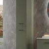 marques pas cher Castorama Colonne De Salle De Bains à Suspendre Cygnus Bath Teha H. 140 Cm Vert Bosque 7