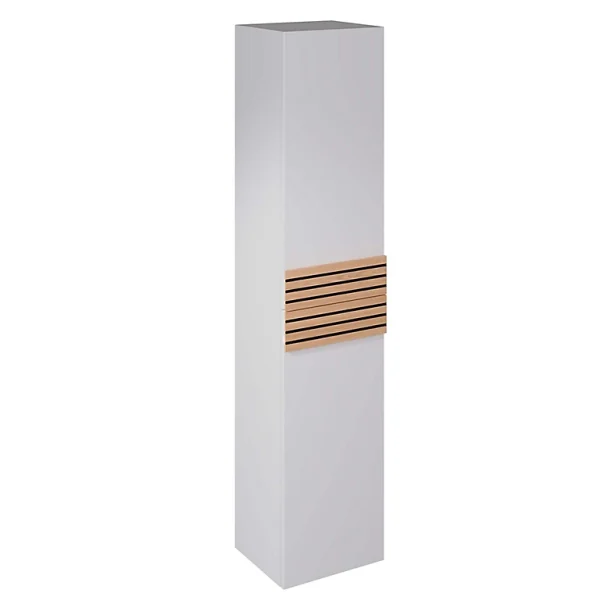 Castorama Colonne De Salle De Bains à Suspendre Ouverture Droite Archi Blanc Mat H. 160 X L. 35 Cm design à la mode 1