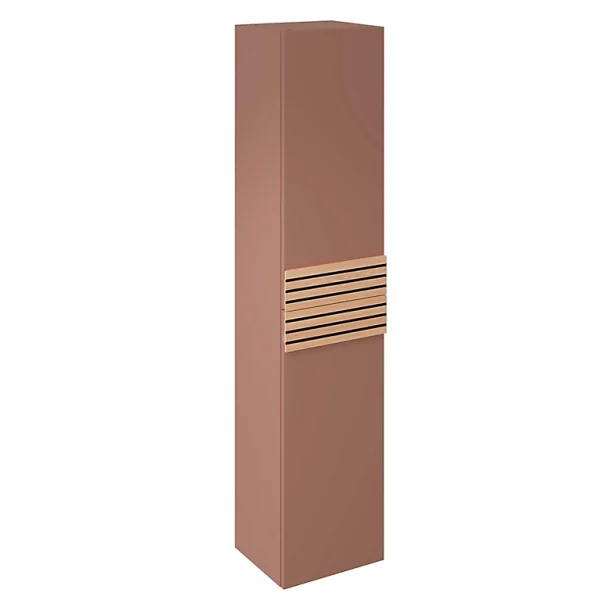 Castorama Colonne De Salle De Bains à Suspendre Ouverture Droite Archi Terracotta Mat H. 160 X L. 35 Cm mode 1