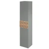 Castorama Colonne De Salle De Bains à Suspendre Ouverture Gauche Archi Grège Mat H. 160 X L. 35 Cm magasin france 7