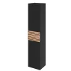 grande promotion Castorama Colonne De Salle De Bains à Suspendre Ouverture Gauche Archi Noir Mat H. 160 X L. 35 Cm 7