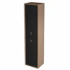 online boutique Castorama Colonne De Salle De Bains à Suspendre Ouverture Gauche Havana Noir Mat H. 160 X L. 39 Cm 7