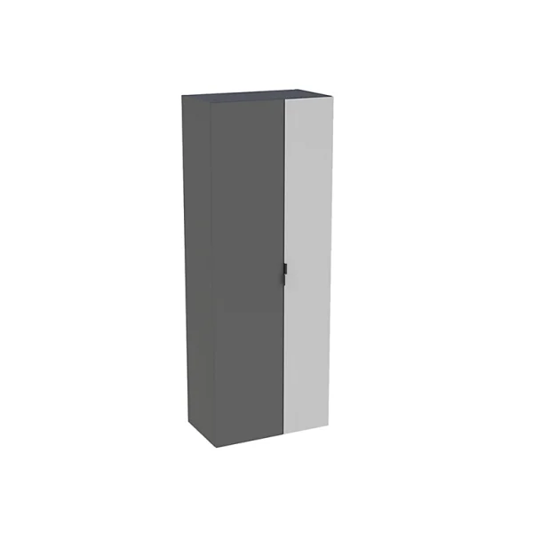 Officielle Castorama Colonne De Salle De Bains à Suspendre Pamili Anthracite Brillant 60 Cm 1