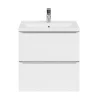 Castorama Ensemble Salle De Bains L.60 Cm Meuble à Suspendre Faible Profondeur Imandra Blanc Brillant + Plan Vasque Porcelaine Blanc magasin en ligne 7
