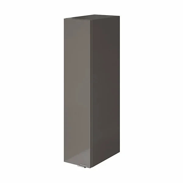 Castorama Meuble De Rangement Salle De Bains Faible Largeur GoodHome Imandra Gris Taupe Brillant L. 20 X H. 90 X P. 36 Cm fashion pas cher 1