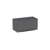 Castorama Meuble De Rangement Salle De Bains Haut Pamili Anthracite Brillant 60 Cm a Prix Discount 5