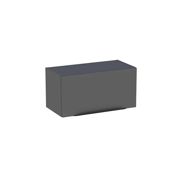 Castorama Meuble De Rangement Salle De Bains Haut Pamili Anthracite Brillant 60 Cm a Prix Discount 1