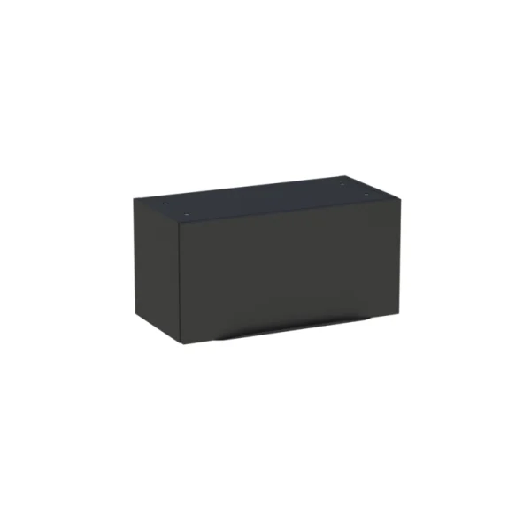 Boutique Castorama Meuble De Rangement Salle De Bains Haut Pamili Noir Mat 60 Cm 1