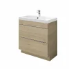 Castorama Meuble Sous Vasque à Poser GoodHome Imandra Bois Chêne 80 Cm + Plan Vasque Mila achat 7