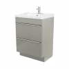 Castorama Meuble Sous Vasque à Poser GoodHome Imandra Taupe 60 Cm + Plan Vasque Lana grande promotion 7