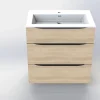 Castorama Meuble Sous Vasque à Poser Pamili 60cm Aspect Bois + Plan Vasque Resine Blanc Pamili 60cm Meilleur Prix Garanti 7