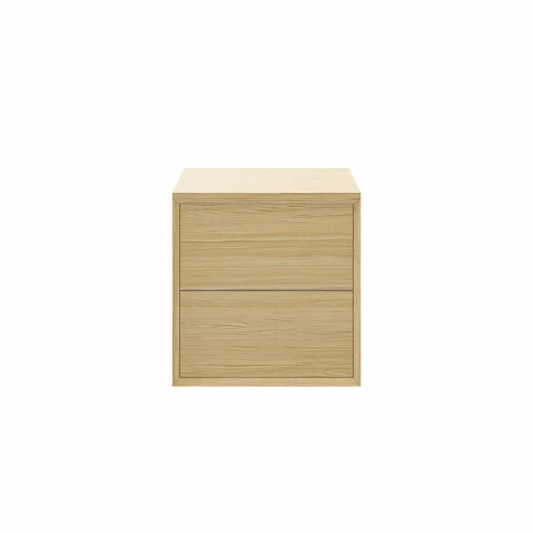 grossiste en ligne Castorama Meuble Sous Vasque à Suspendre GoodHome Avela Placage Chêne 60 Cm + Plan De Toilette Avela 1