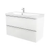 Castorama Meuble Sous Vasque à Suspendre GoodHome Imandra Blanc 100 Cm + Plan Vasque Mila Couleurs variées 5