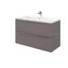 Castorama Meuble Sous Vasque à Suspendre GoodHome Imandra Gris Taupé 100 Cm + Plan Vasque Nira Réductions 5
