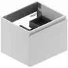 Castorama Meuble Sous Vasque à Suspendre Pura Blanc 60 Cm + Plan Vasque En Résine Blanc Pura 60 Cm Satisfait ou Remboursé 7