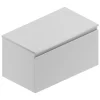 Castorama Meuble Sous Vasque à Suspendre Pura Blanc Mat 90 Cm + Plan De Toilette a Prix Discount 5